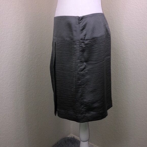 Banana Republic Silver Sheen Tulip Skirt Size 8 NWT - Picture 3 of 7